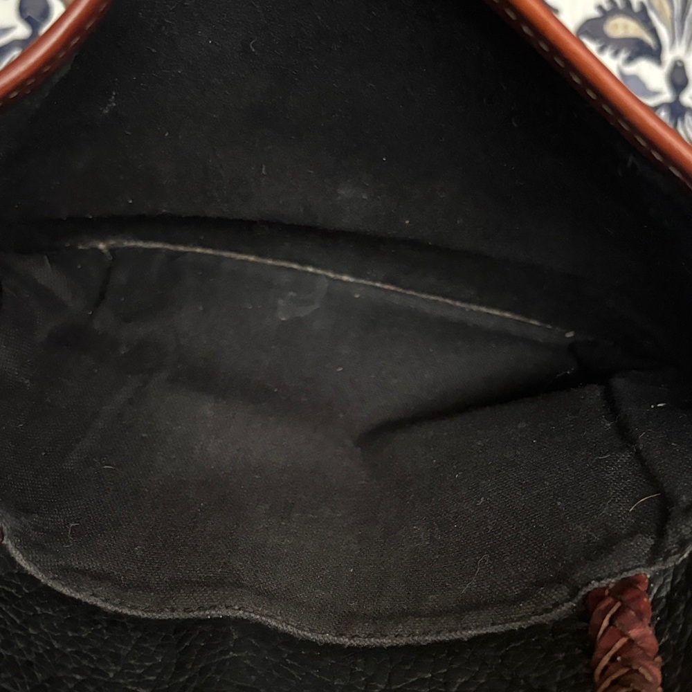 Brighton Black and Brown Textured Tote - Picture 13 of 14